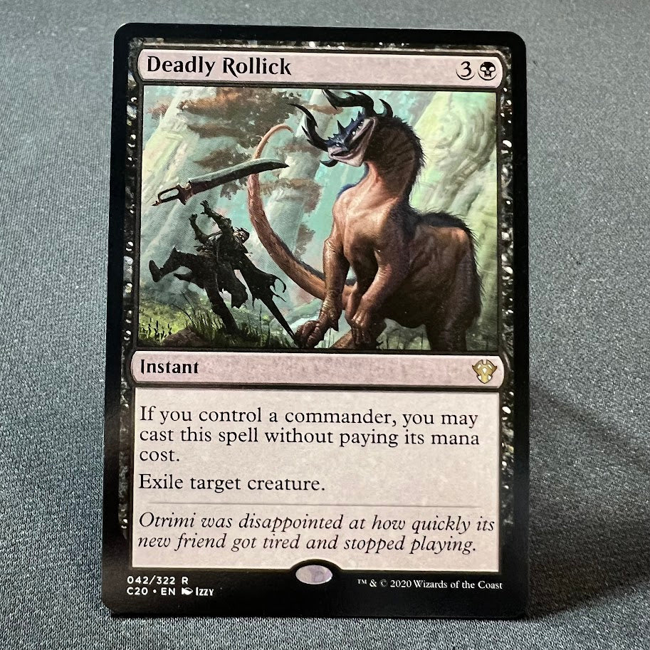 Deadly Rollick - Commander 2020 #42 - No Foil