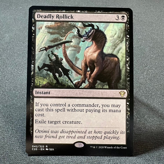 Deadly Rollick - Commander 2020 #42 - No Foil