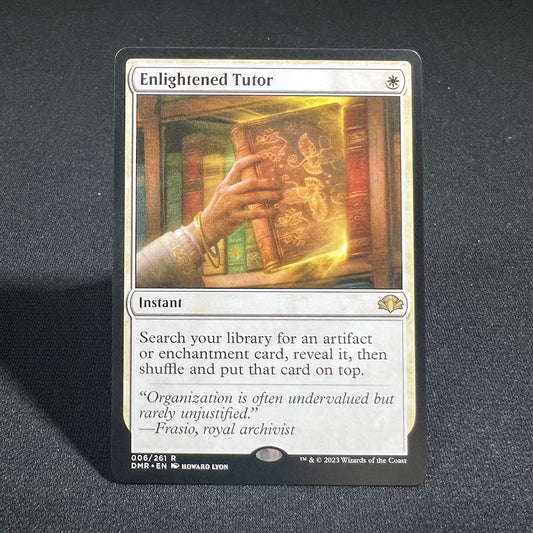 Enlightened Tutor - Dominaria Remastered #6 - No Foil