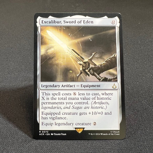 Excalibur, Sword of Eden - Assassin's Creed #72 - No Foil