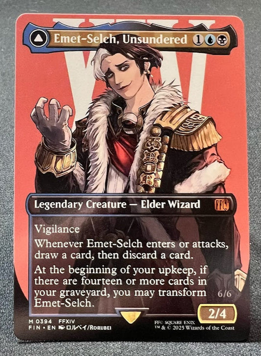 Emet-Selch, Unsundered // Hades, Sorcerer of Eld - Final Fantasy #394 - No Foil