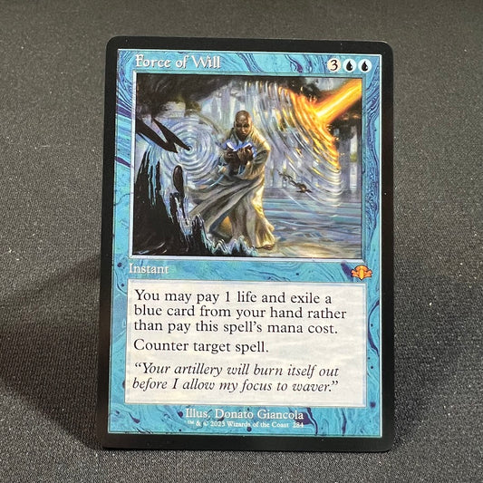 Force of Will - Dominaria Remastered #284 - No Foil