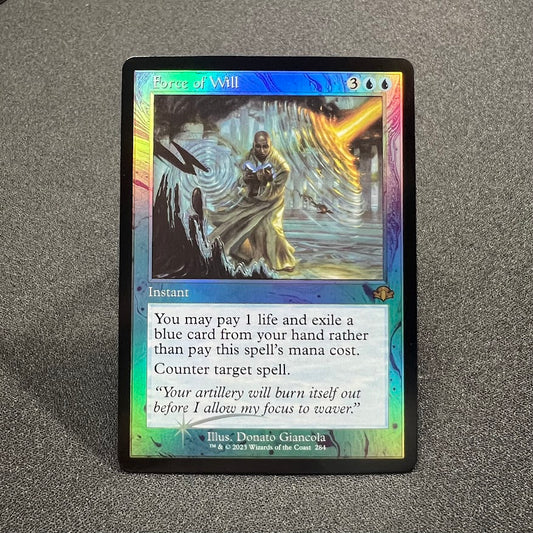 Force of Will - Dominaria Remastered #284 - Foil