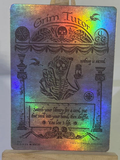Grim Tutor - Secret Lair #365 - Foil