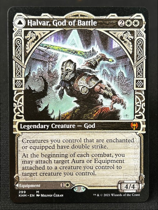 Halvar, God of Battle - Kaldheim #299 - No Foil