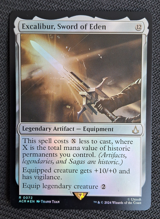 Excalibur, Sword of Eden - Assassin's Creed #72 - Foil