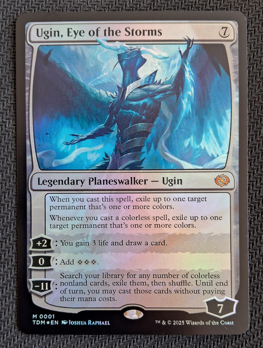 Ugin, Eye of the Storms - Tarkir: Dragonstorm #1 - Foil