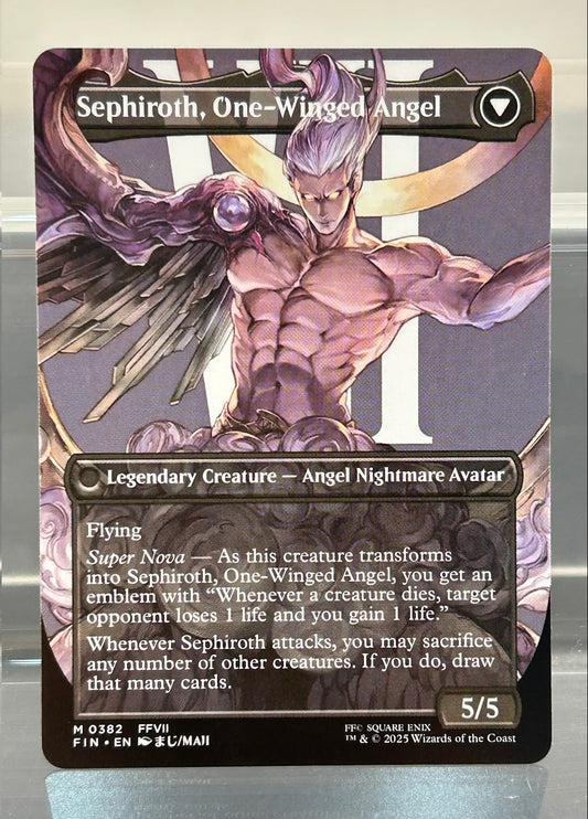 Sephiroth, Fabled SOLDIER // Sephiroth, One-Winged Angel - Final Fantasy #382 - No Foil
