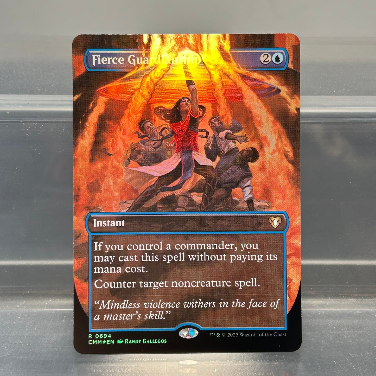 Fierce Guardianship - Commander Masters #694 - Foil