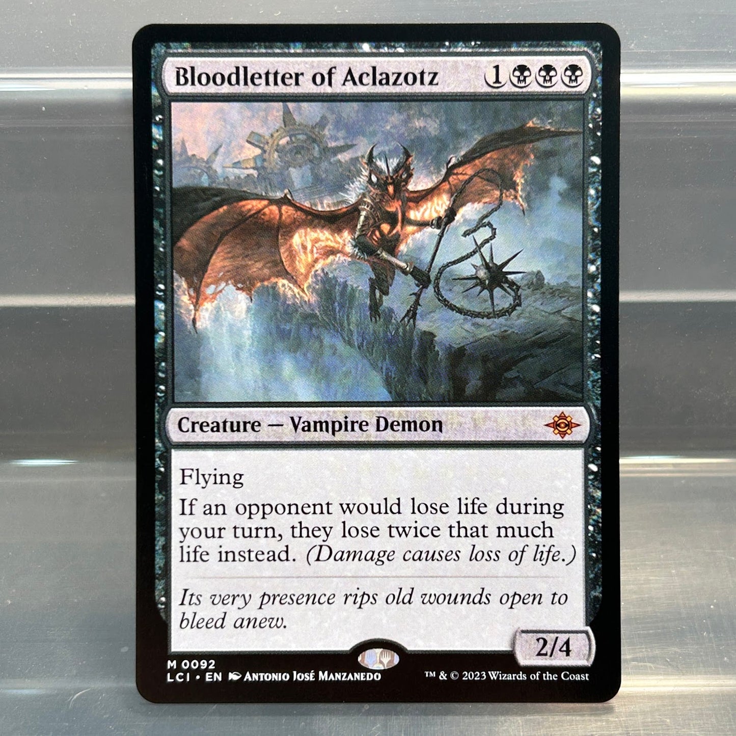 Bloodletter of Aclazotz - The Lost Caverns of Ixalan #92 - No Foil