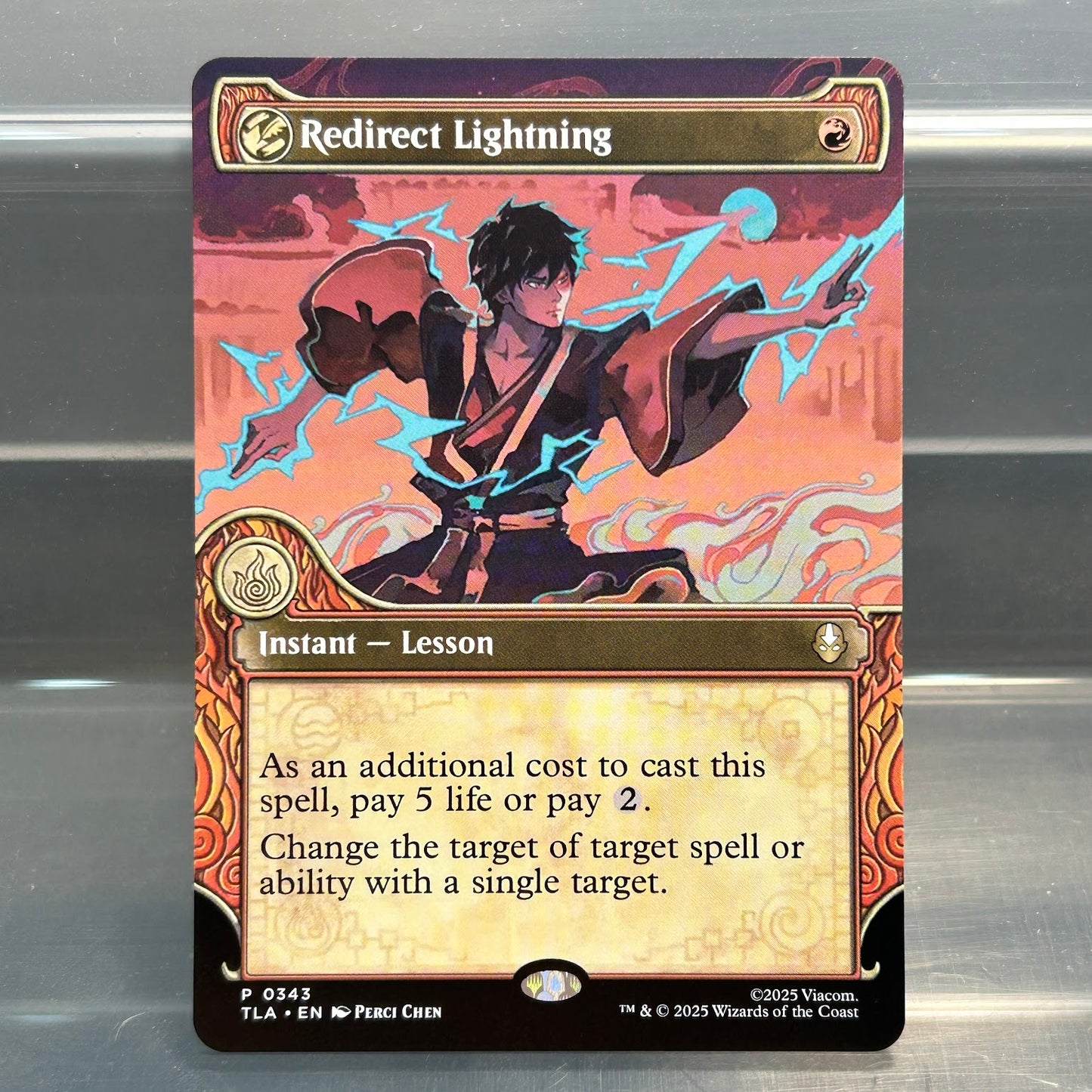 Redirect Lightning - Avatar: The Last Airbender #343 - No Foil