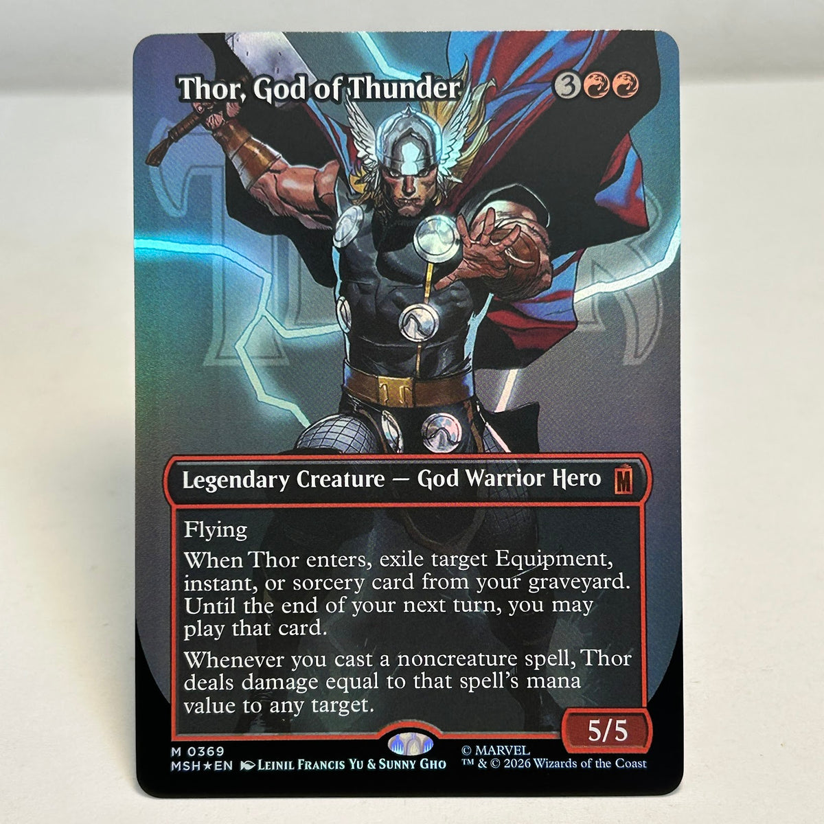 Thor, God of Thunder - Marvel Super Heroes #369 - Foil