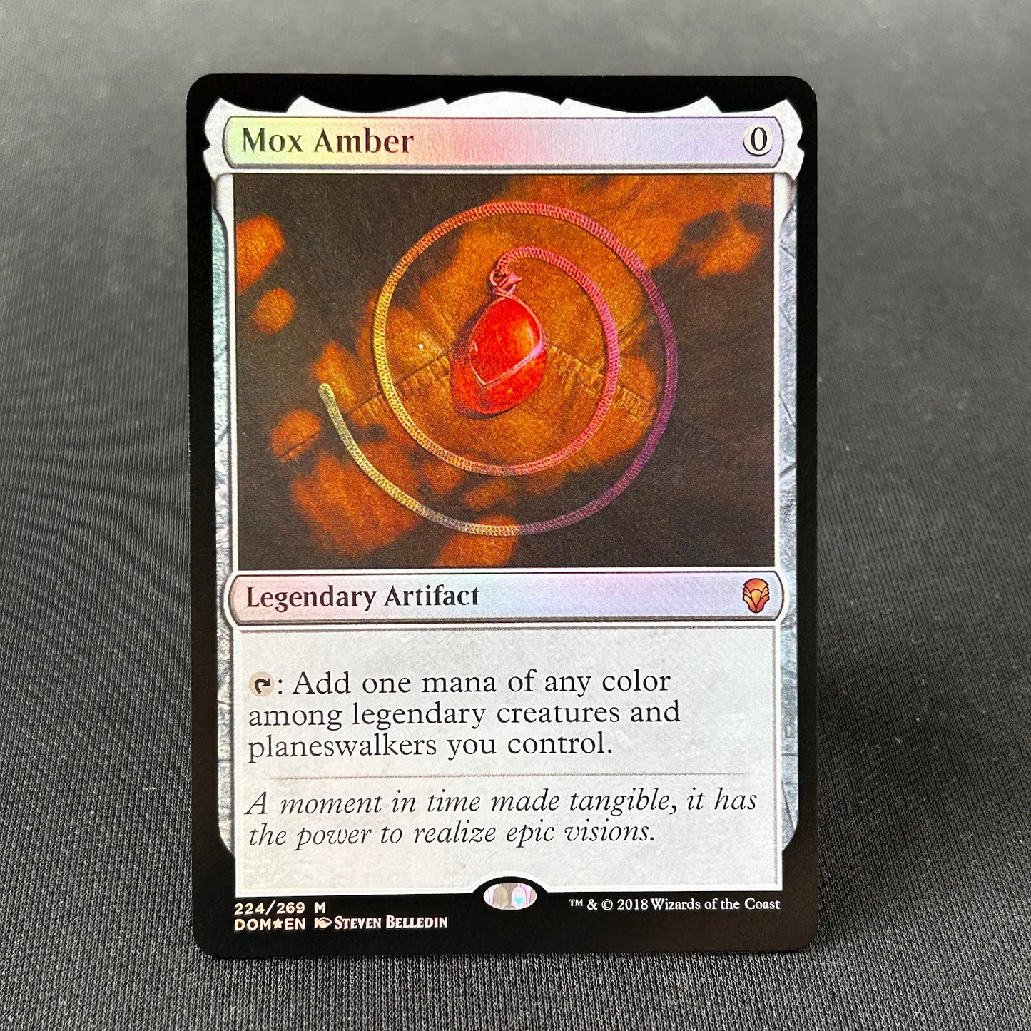 Mox Amber - Dominaria #224 - Foil