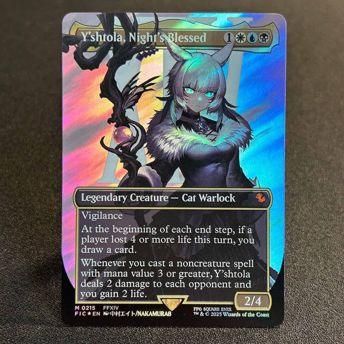 Y'shtola, Night's Blessed - Final Fantasy Commander #215 - Surge Foil