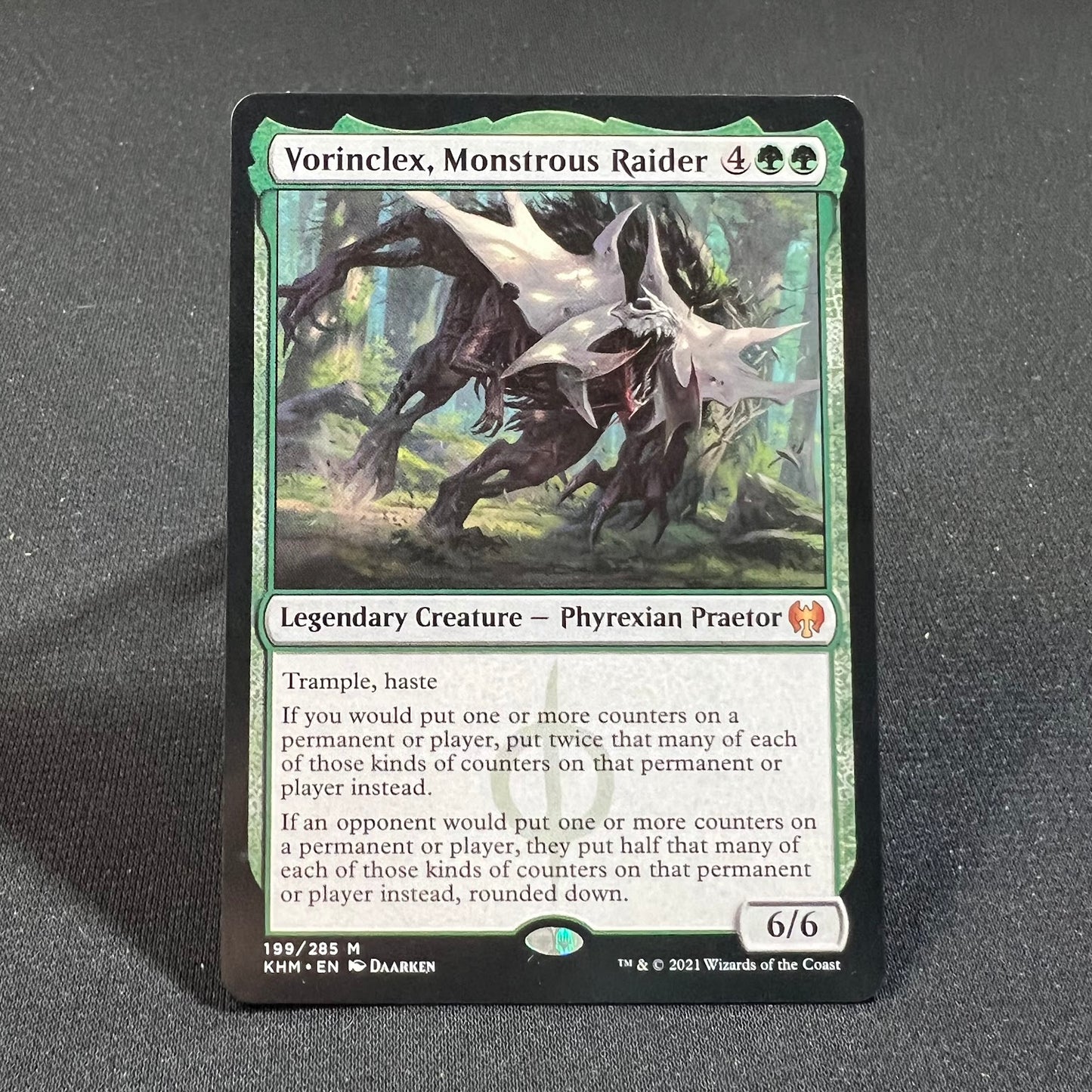 Vorinclex, Monstrous Raider - Kaldheim #199 - No Foil