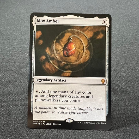 Mox Amber - Dominaria #224 - No Foil