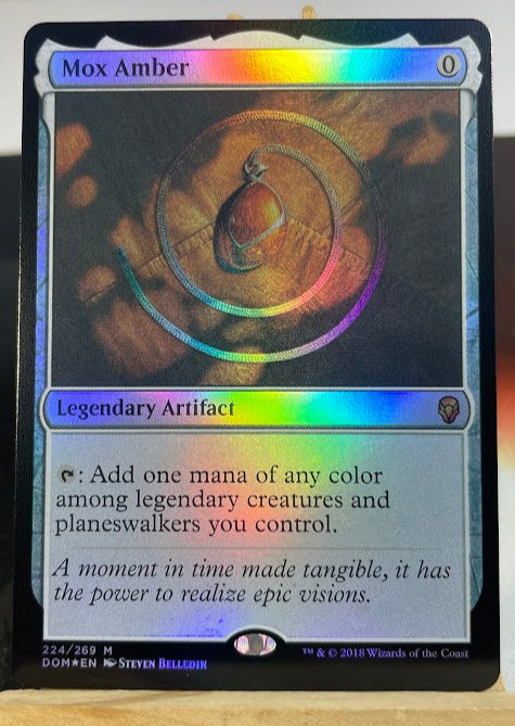 Mox Amber - Dominaria #224 - Foil