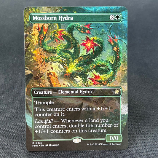 Mossborn Hydra - Foundations #337 - No Foil