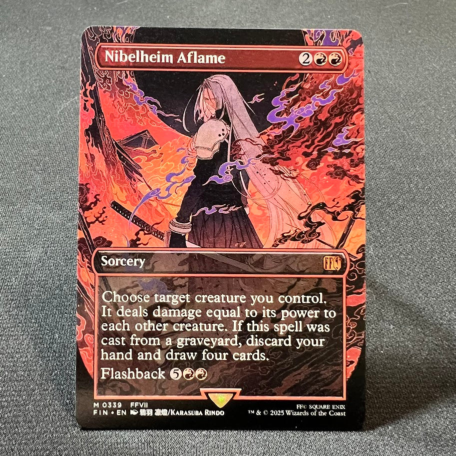Nibelheim Aflame - Final Fantasy #339 - No Foil