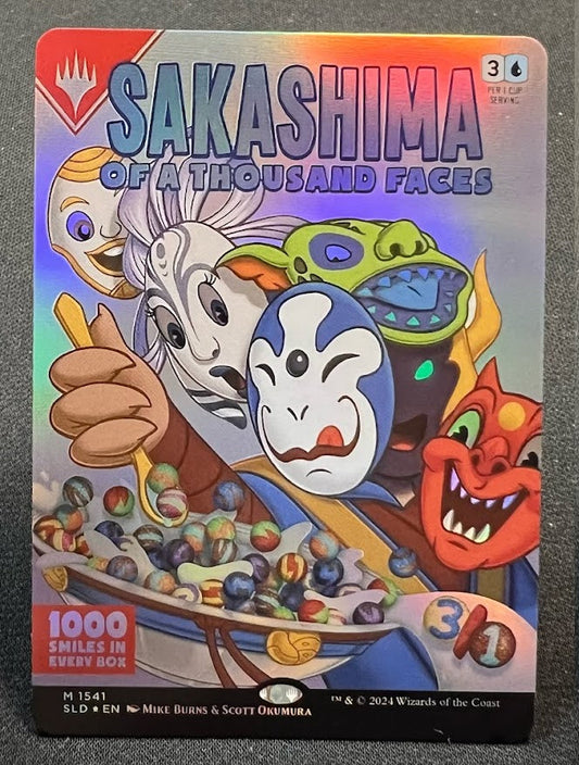 Sakashima of a Thousand Faces - Secret Lair #1541 - Foil