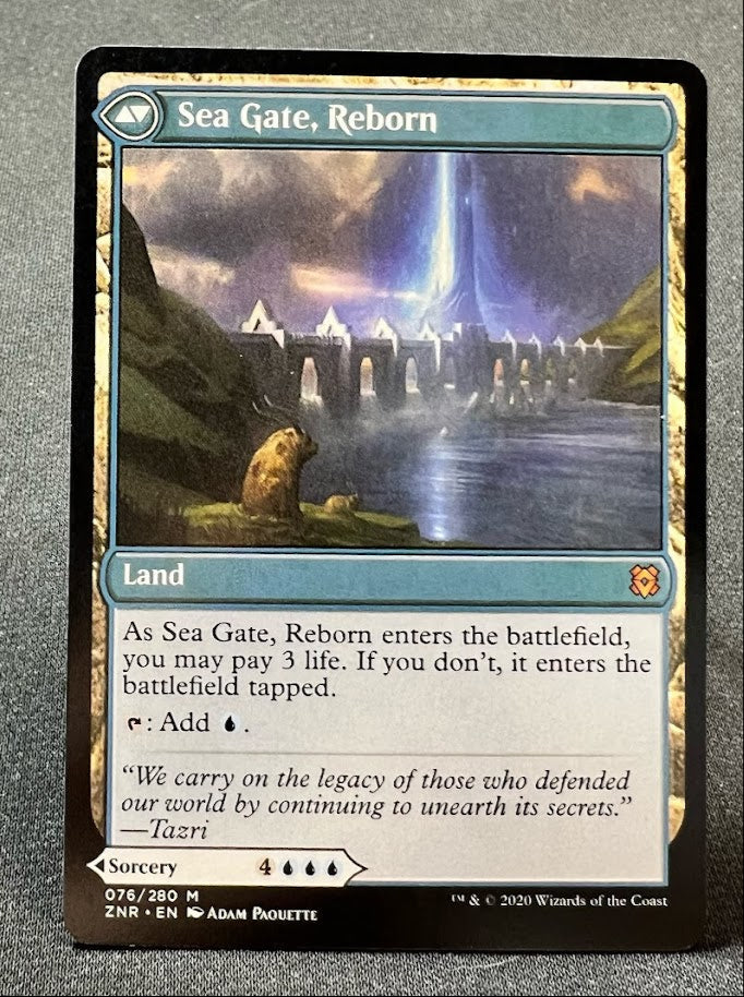 Sea Gate Restoration - Zendikar Rising #76 - No Foil