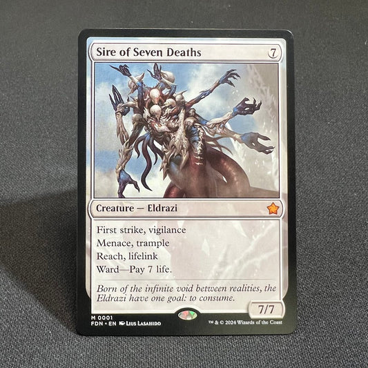 Sire of Seven Deaths - Foundations #1 - No Foil