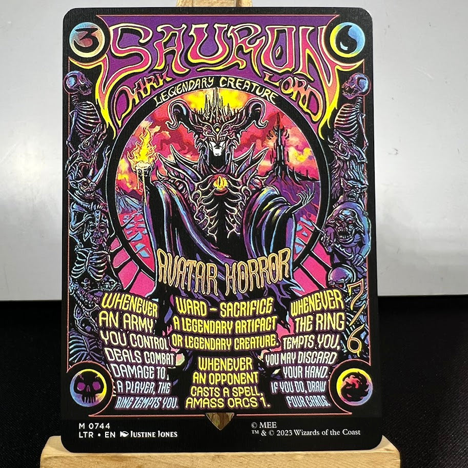 Sauron, the Dark Lord - The Lord of the Rings #744 - No Foil