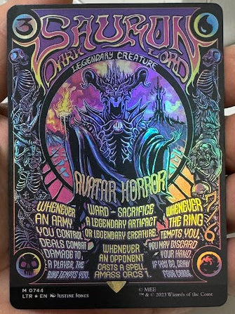 Sauron, the Dark Lord - The Lord of the Rings #744 - Foil