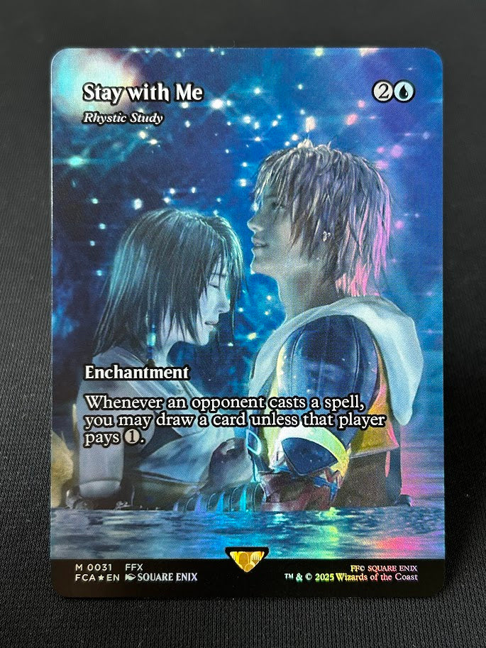 Rhystic Study (Stay with Me) - Final Fantasy: Through the Ages #31 - Foil