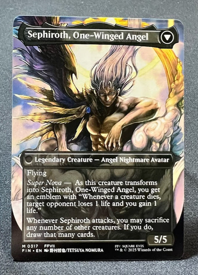 Sephiroth, Fabled SOLDIER // Sephiroth, One-Winged Angel - Final Fantasy #317 - No Foil