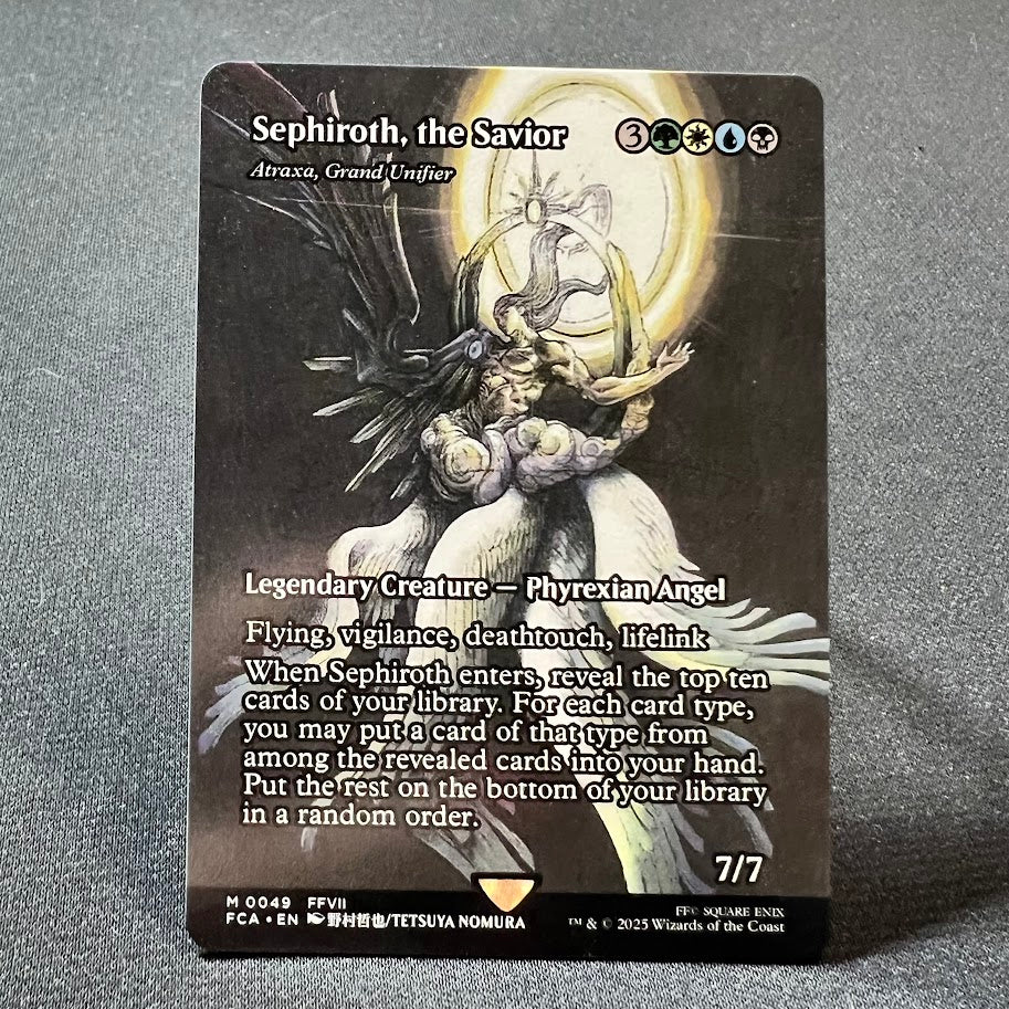 Atraxa, Grand Unifier (Sephiroth, the Savior) - Final Fantasy: Through the Ages #49 - No Foil