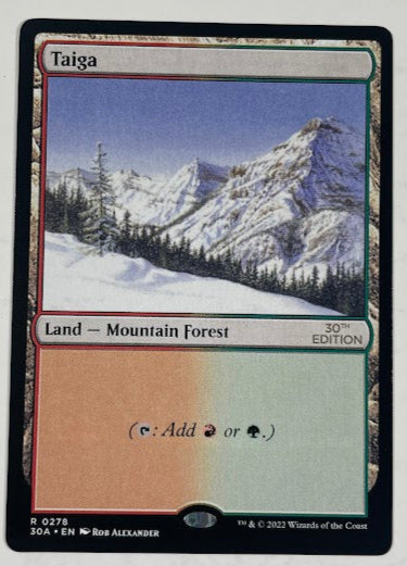 Taiga - 30th Anniversary #278 - No Foil