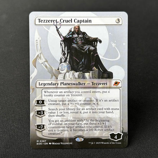 Tezzeret, Cruel Captain - Edge of Eternities #287 - No Foil