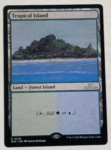 Tropical Island - 30th Anniversary #279 - No Foil