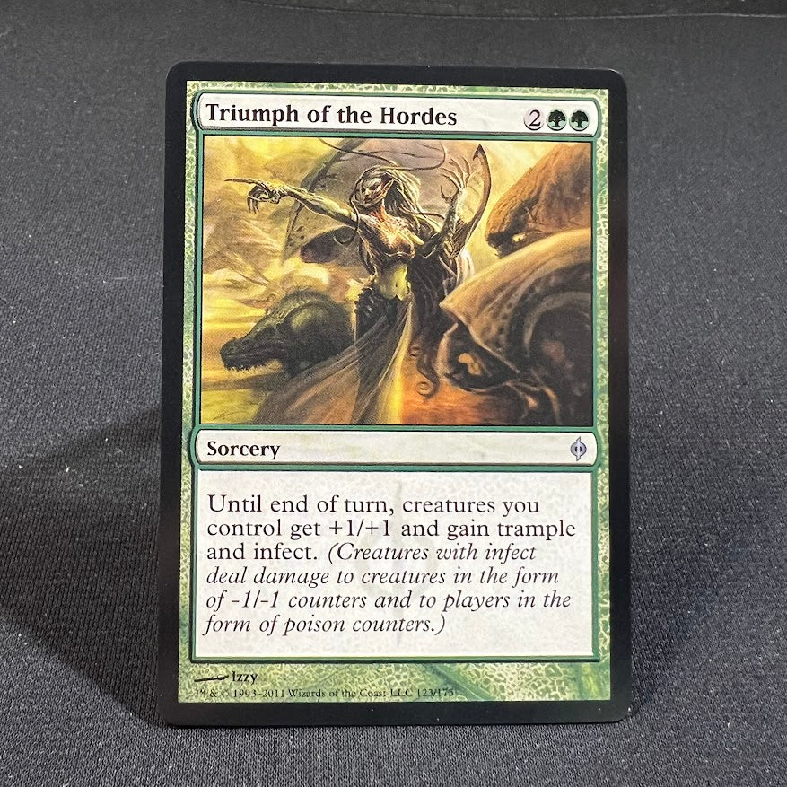 Triumph of the Hordes - New Phyrexia #123 - No Foil