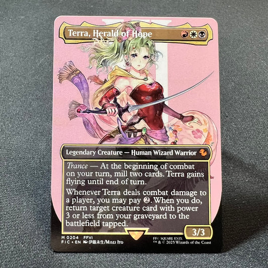 Terra, Herald of Hope - Final Fantasy Commander #204 - No Foil