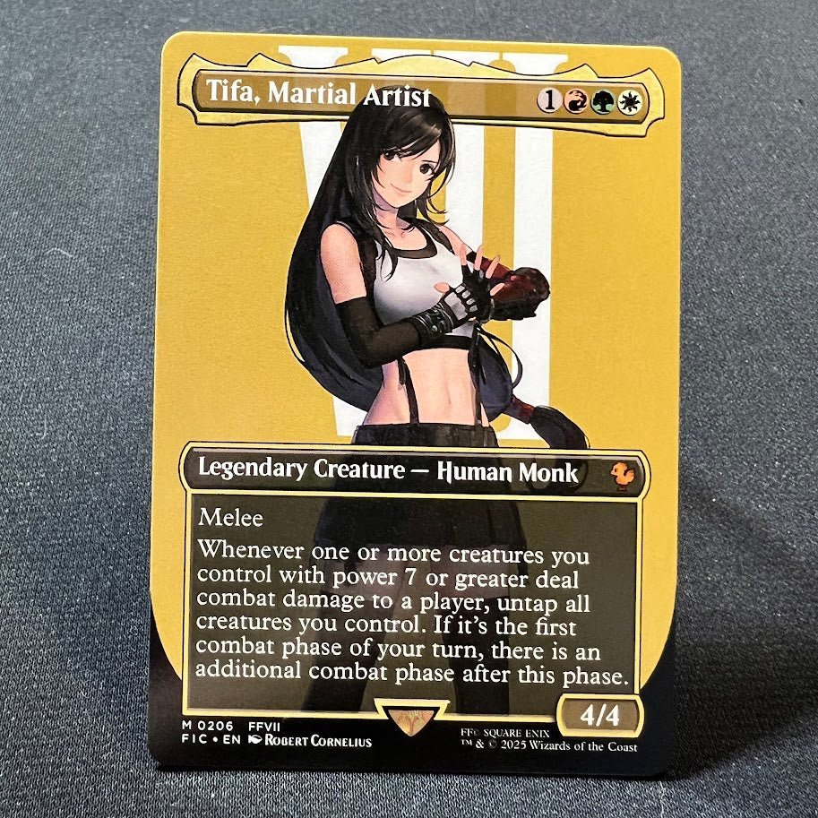 Tifa, Martial Artist - Final Fantasy Commander #206 - No Foil