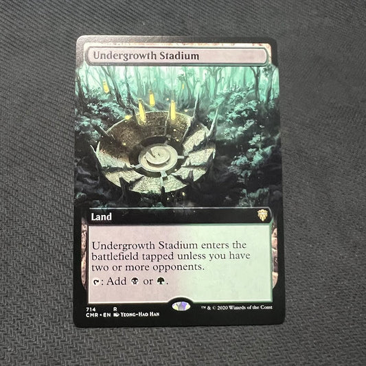 Undergrowth Stadium CMR Extend Art - Commander Legends #714 - No Foil