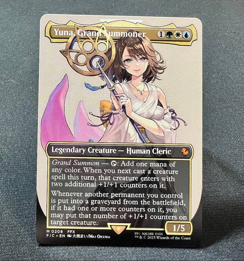 Yuna, Grand Summoner - Final Fantasy Commander #208 - No Foil