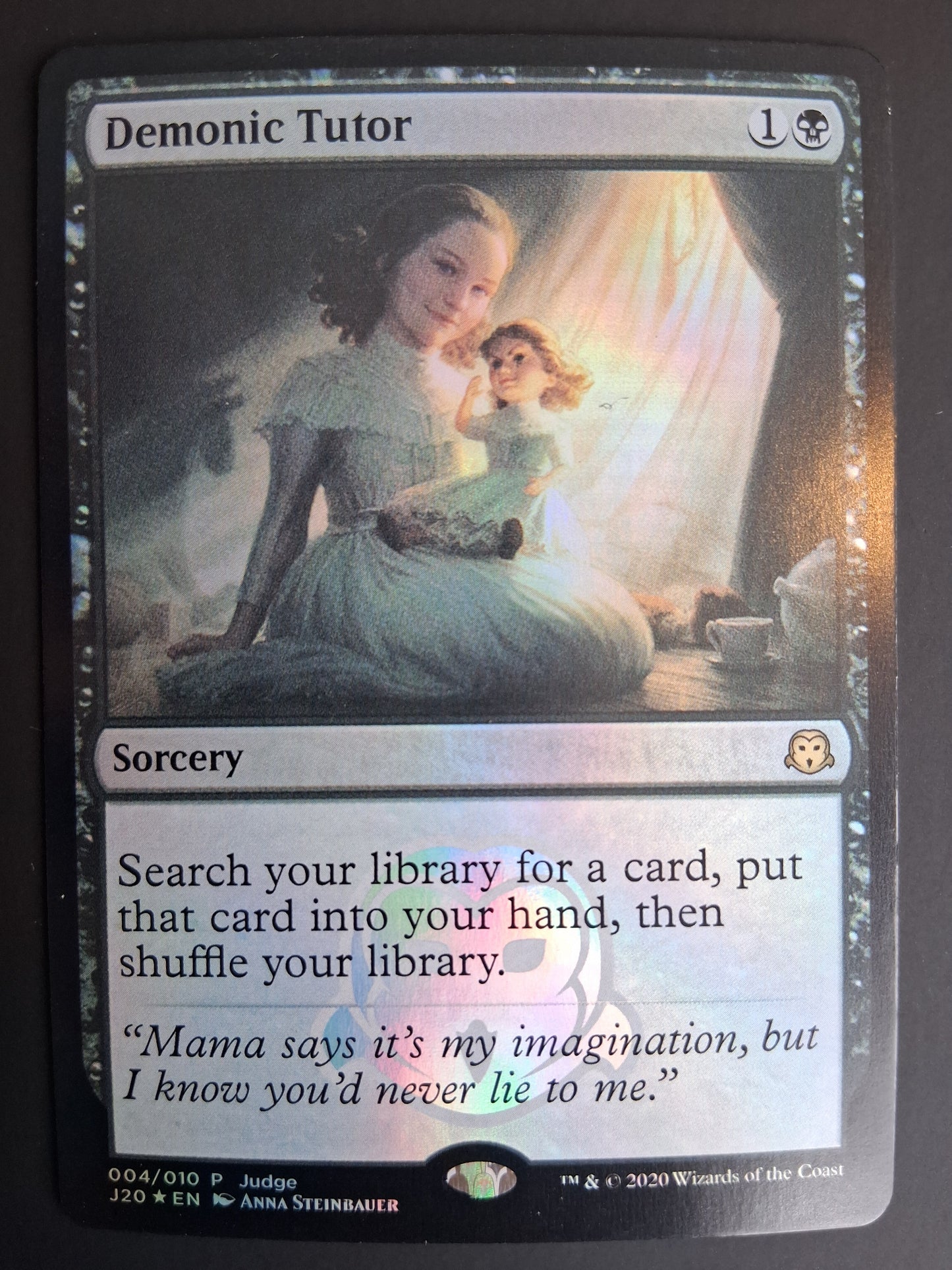 Demonic Tutor - Judge Gift Cards 2020 #4 - Foil