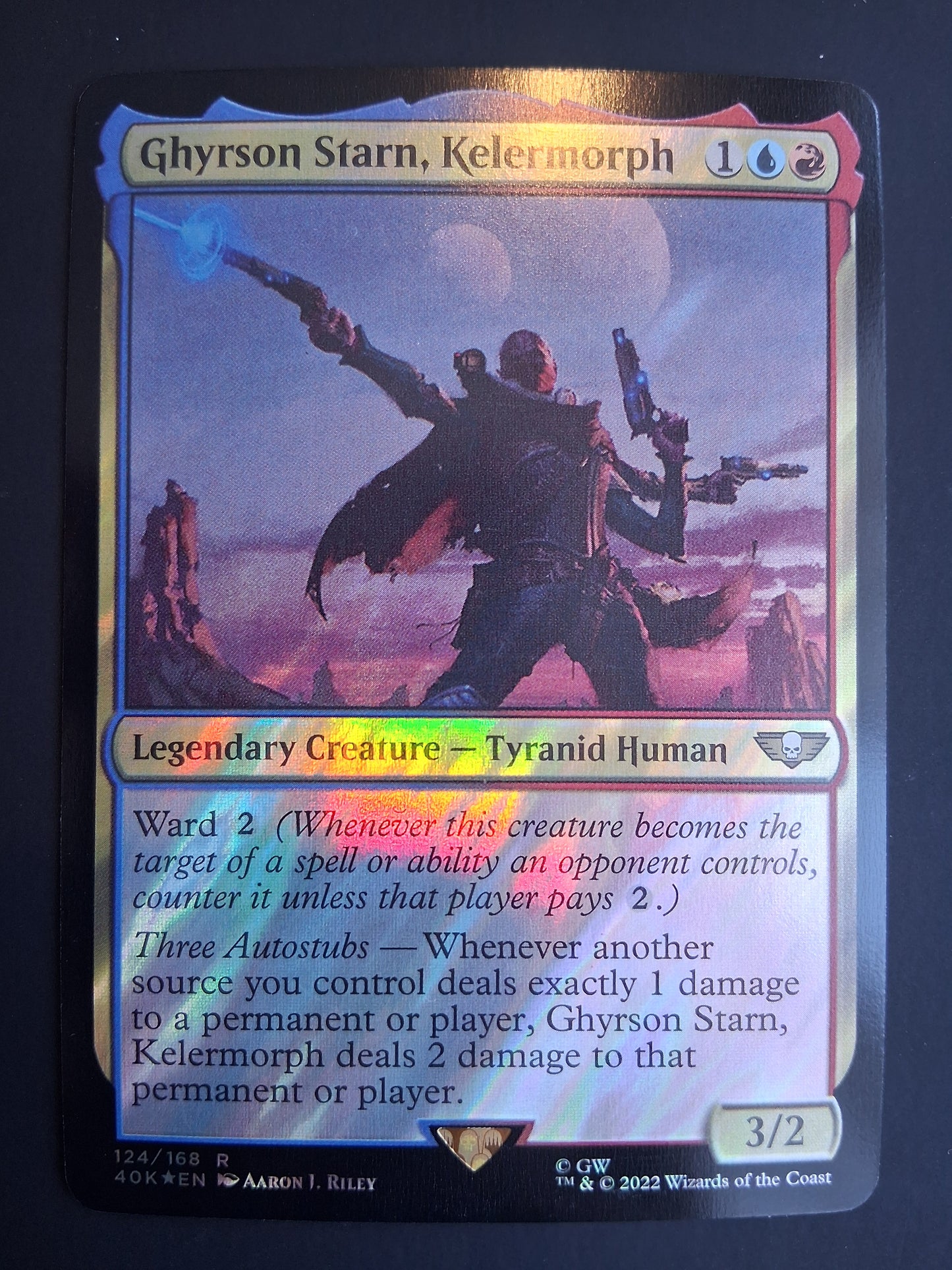 Ghyrson Starn, Kelermorph - Warhammer 40K #124 - Surge Foil