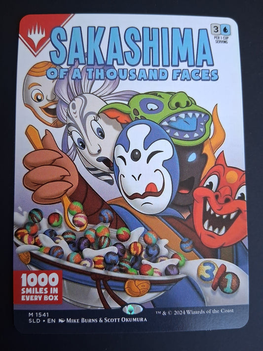 Sakashima of a Thousand Faces - Secret Lair #1541 - No Foil