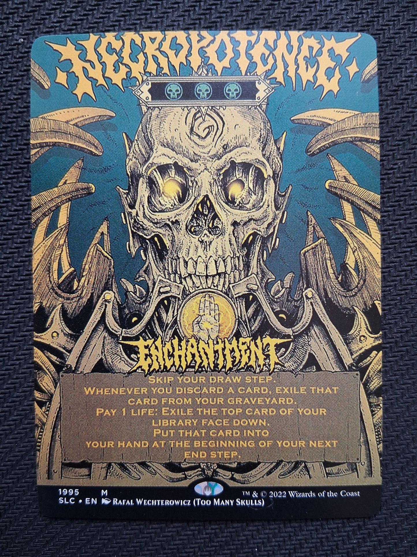 Necropotence - Secret Lair #1995 - No Foil