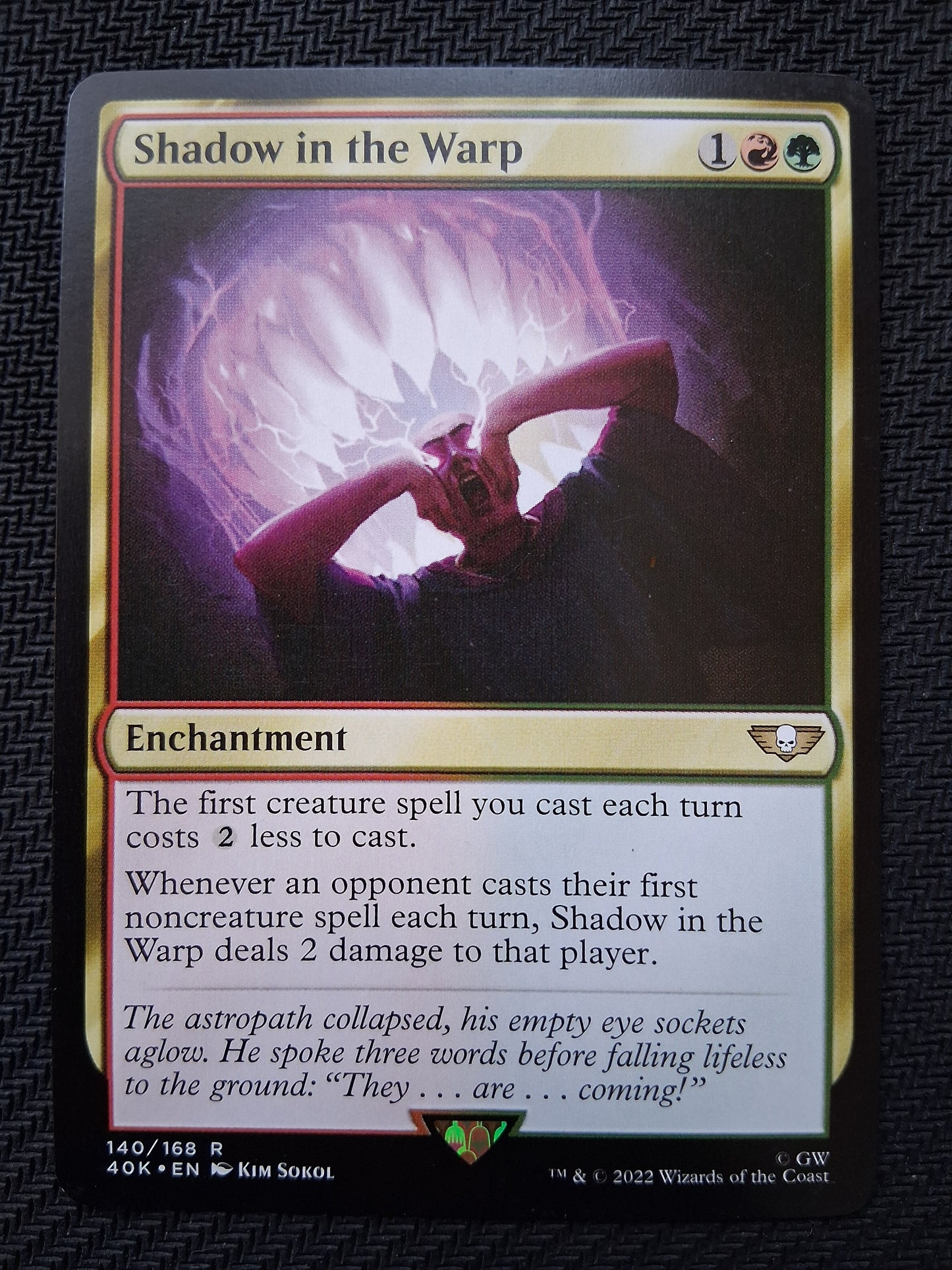 Shadow in the Warp - Warhammer 40K #140 - No Foil