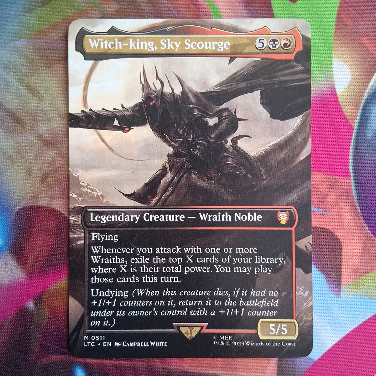 Witch-king, Sky Scourge - Tales of Middle-earth Commander #501 - No Foil