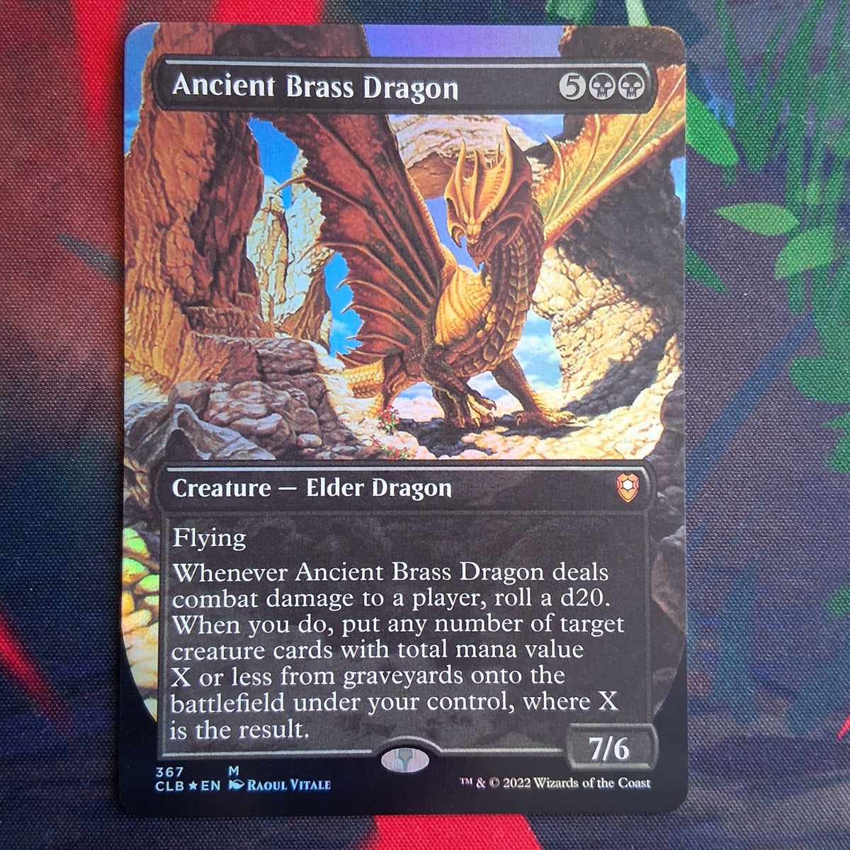 Ancient Brass Dragon - Commander Legends: Battle for Baldur's Gate #367 - Foil