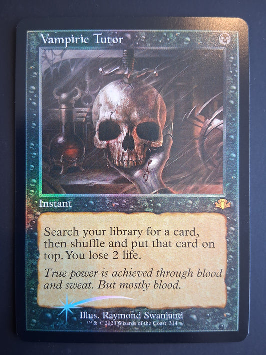 Vampiric Tutor - Dominaria Remastered #314 - Foil