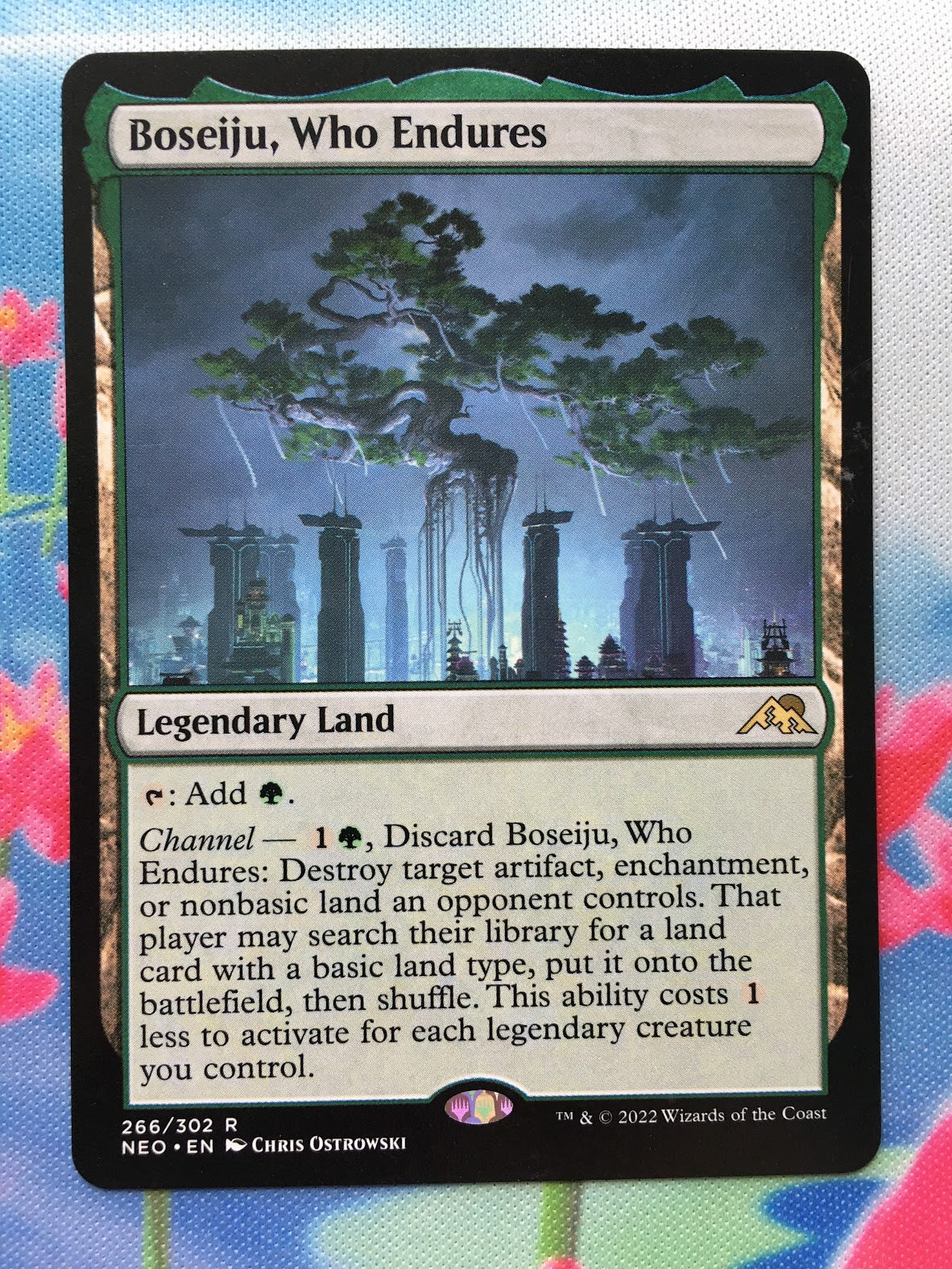 Boseiju, Who Endures - Kamigawa: Neon Dynasty #266 - No Foil