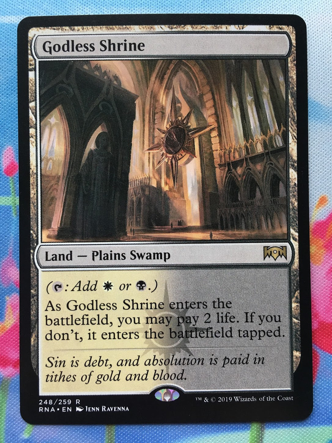 Godless Shrine - Ravnica Allegiance #248 - No Foil
