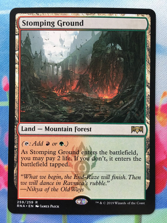 Stomping Ground - Ravnica Allegiance #259 - No Foil